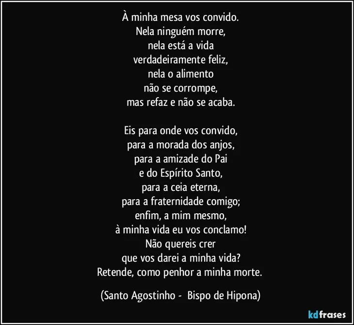 10139 15015 - Santo Agostinho Frases Morte