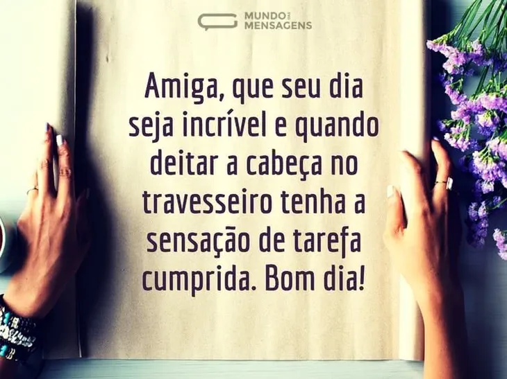 10216 63656 - Bom Dia Amiga