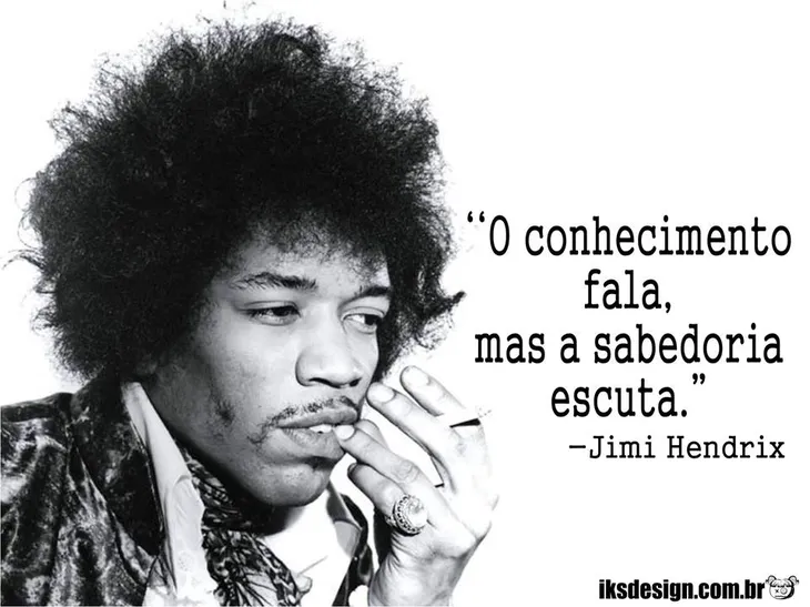 10291 105644 - Jimi Hendrix Frases