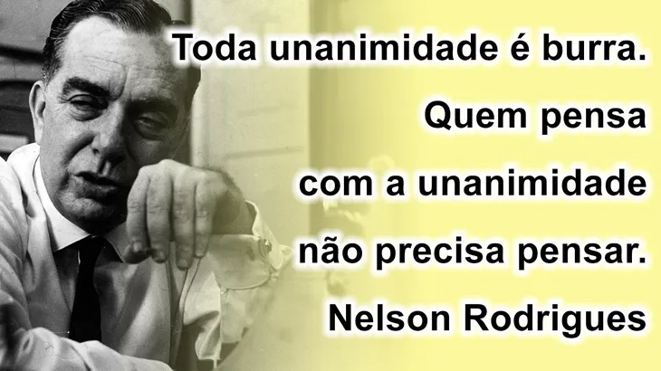 10633 51082 - Frase De Nelson Rodrigues