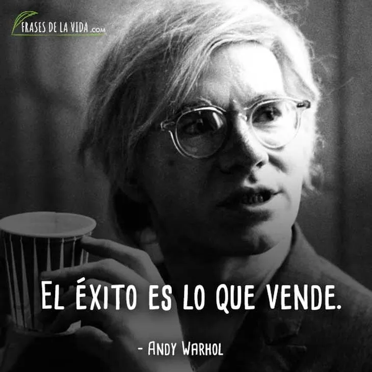 1138 50494 - Andy Warhol Frases