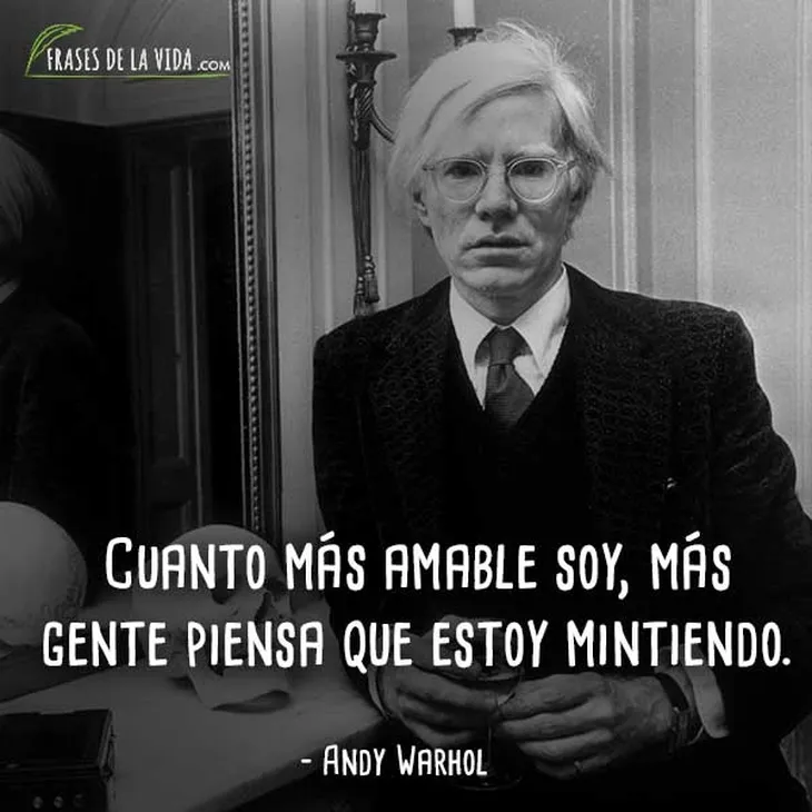 1138 50497 - Andy Warhol Frases