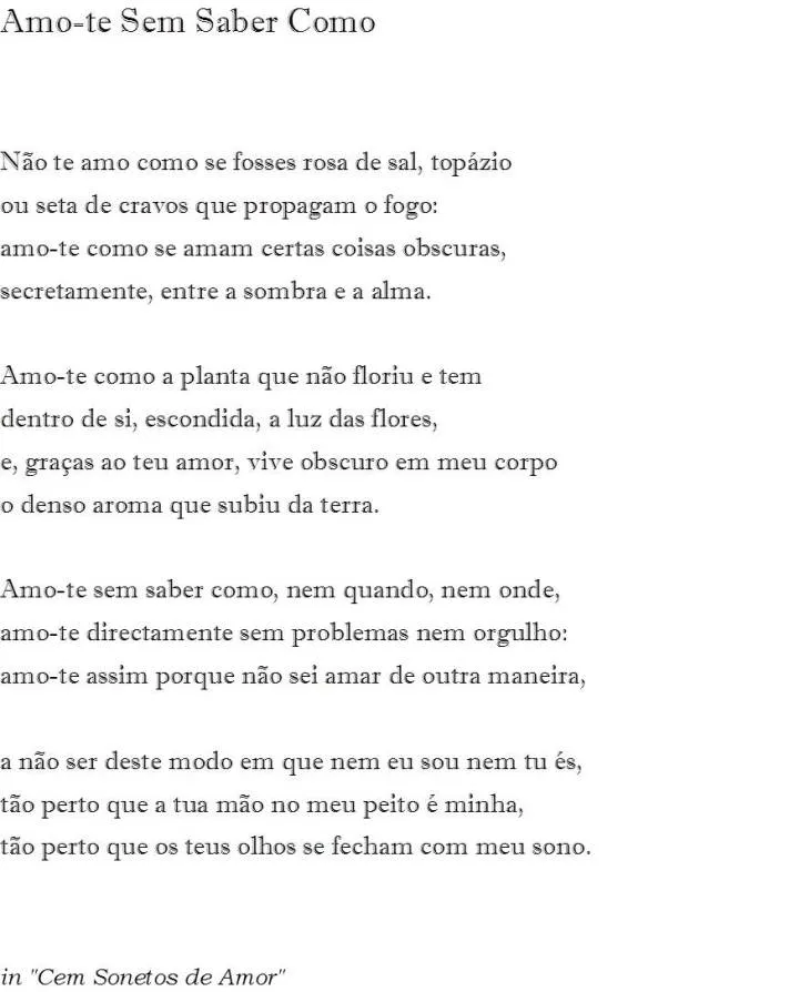 1197 44594 - Te Amo Pablo Neruda