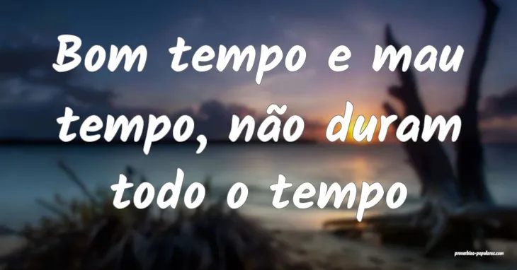 1245 114773 - Proverbio Com A Palavra Tempo