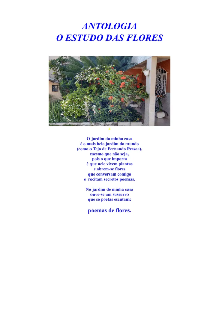 1460 28836 - Flores Poema Fernando Pessoa