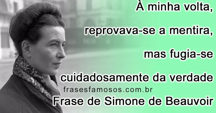 1880 74586 - Simone De Beauvoir Frases