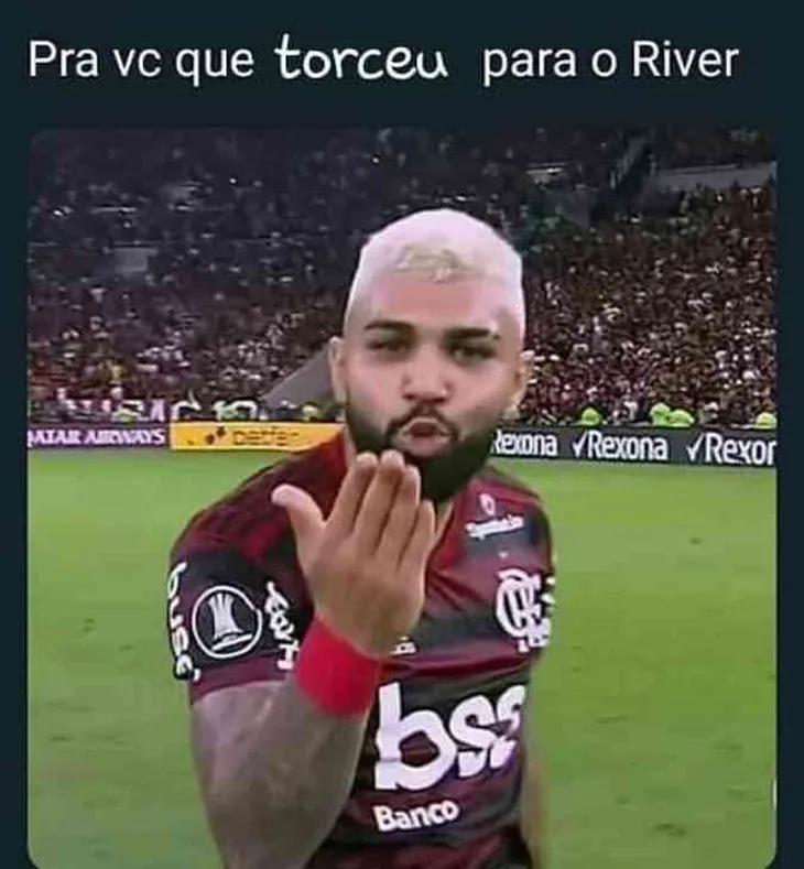 1944 25216 - Memes Flamengo E River Plate