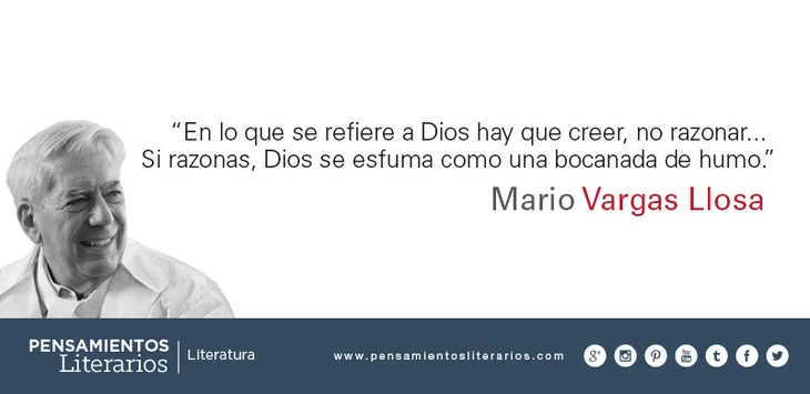 2095 2628 - Mario Vargas Llosa Frases