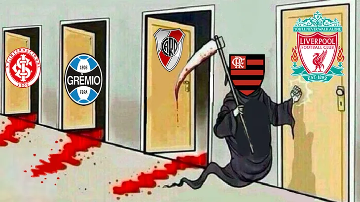 2153 37751 - Memes Flamengo E Liverpool