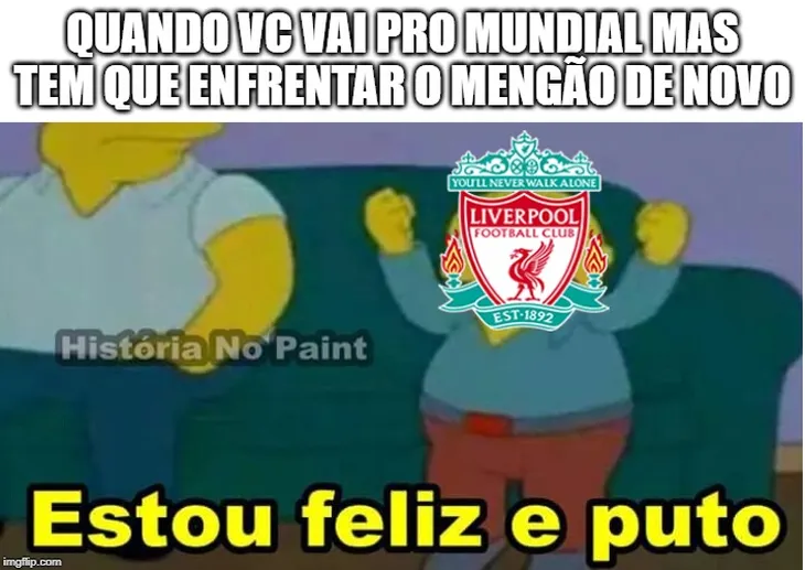 2153 37765 - Memes Flamengo E Liverpool
