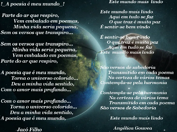 2300 95024 - Poemas Sobre O Mundo