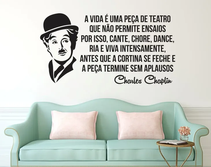 2335 76355 - Frases De Chaplin Em Portugues