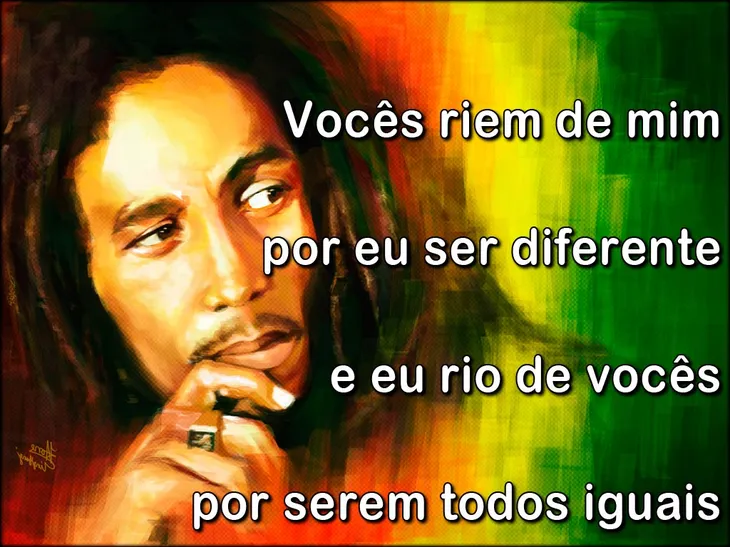 2428 8610 - Bob Marley Frases De Musicas