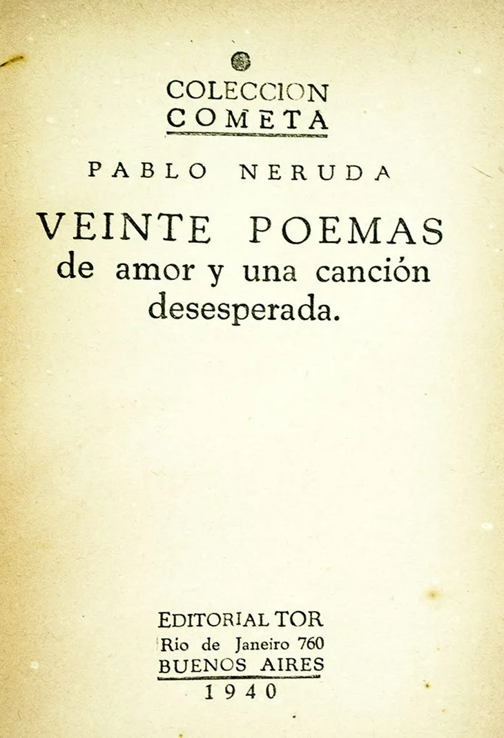2574 106373 - Pablo Neruda Poemas De Amor