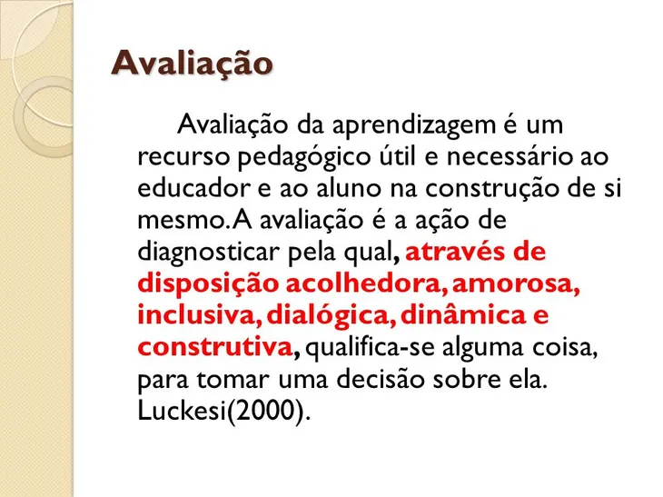 3182 102302 - Frase Sobre Avaliação