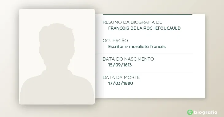 3229 21399 - François La Rochefoucauld