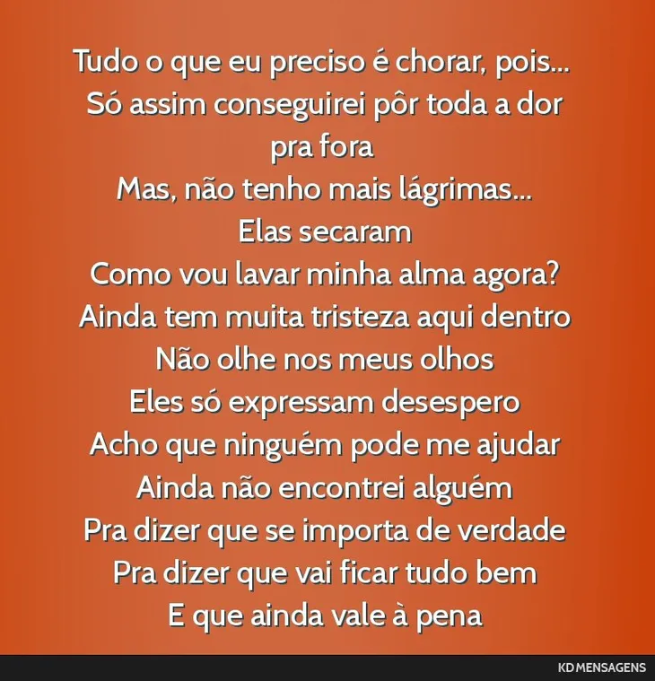 3269 16786 - Textos Para Chorar