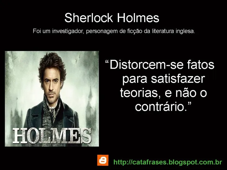 3277 27608 - Frases Sherlock Holmes