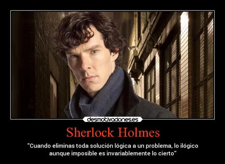 3277 27610 - Frases Sherlock Holmes