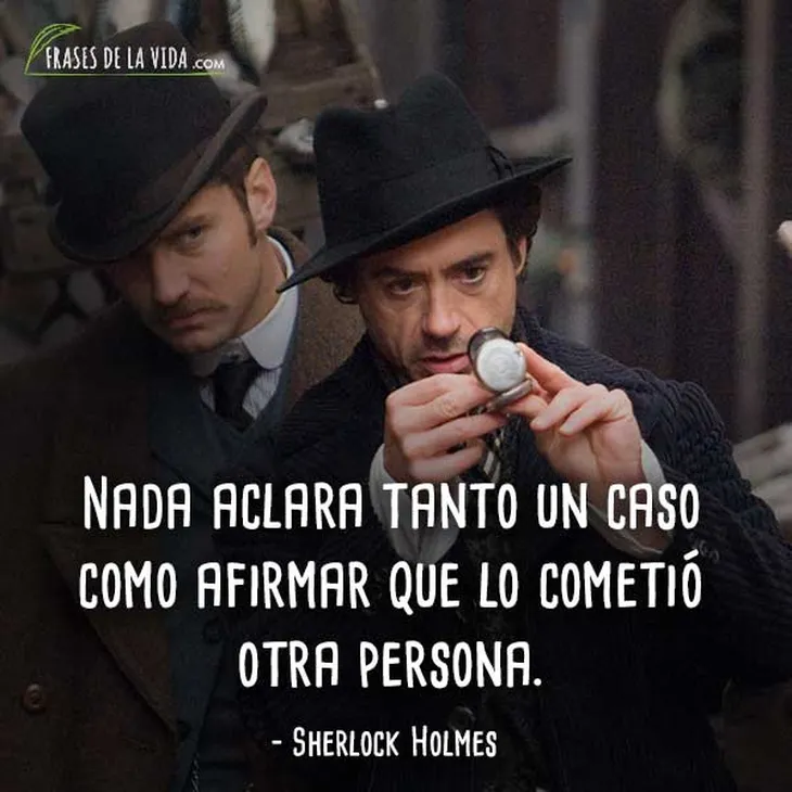 3277 27611 - Frases Sherlock Holmes