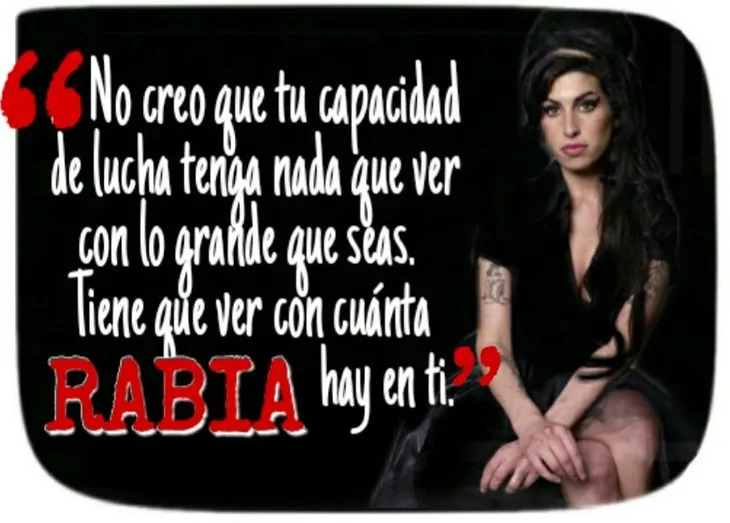 3402 89207 - Frases Amy Winehouse