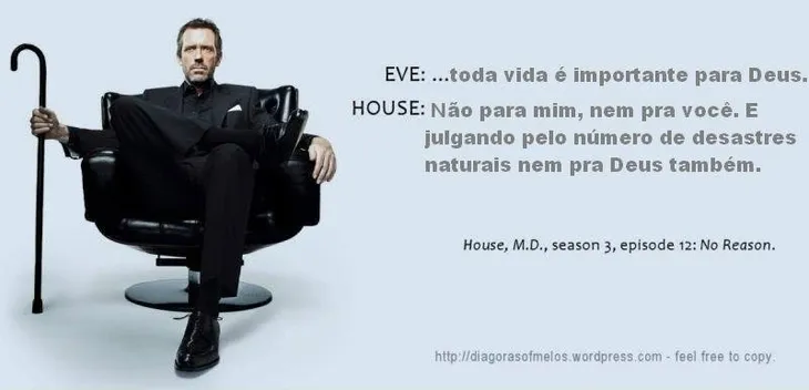 3486 68345 - Dr House Frases