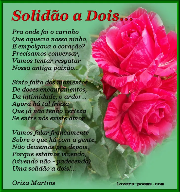 3555 89606 - Poema De Solidao