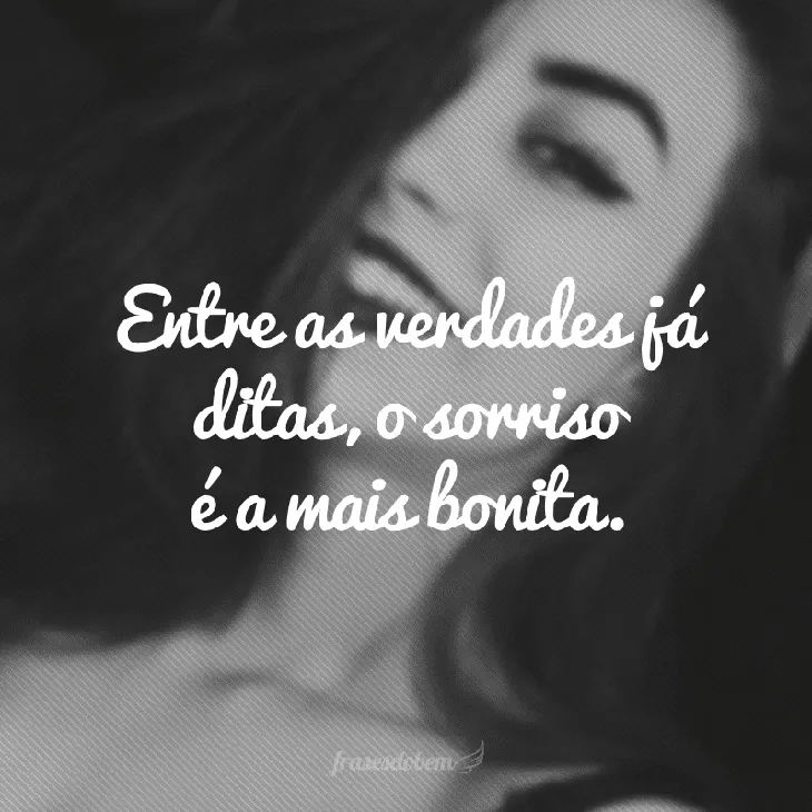 3622 4903 - Frases Sorriso Encantador