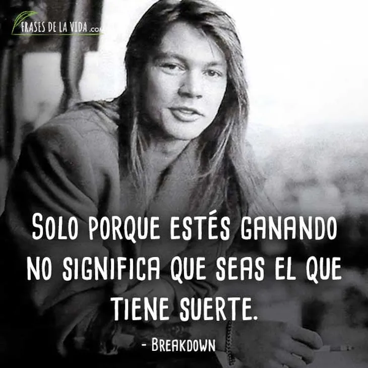 3960 88750 - Frases Axl Rose