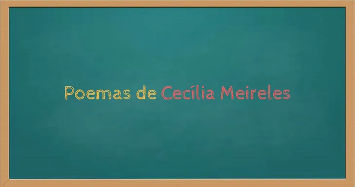 3980 79078 - Cecilia Meireles Poemas