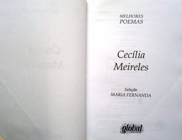 3980 79085 - Cecilia Meireles Poemas