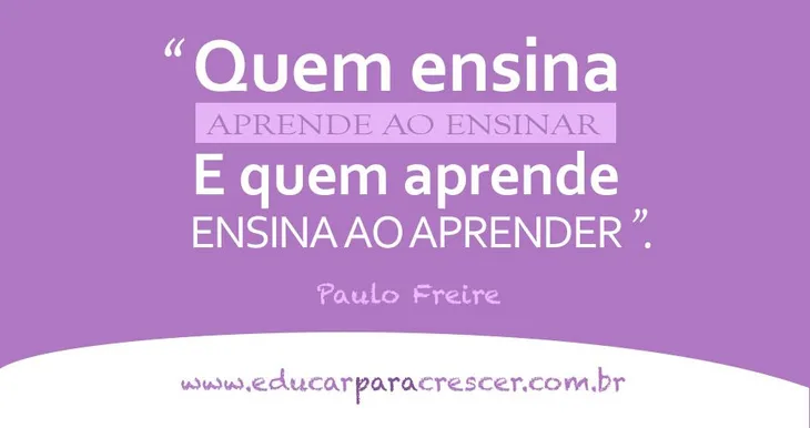 401 103268 - Paulo Freire Frases