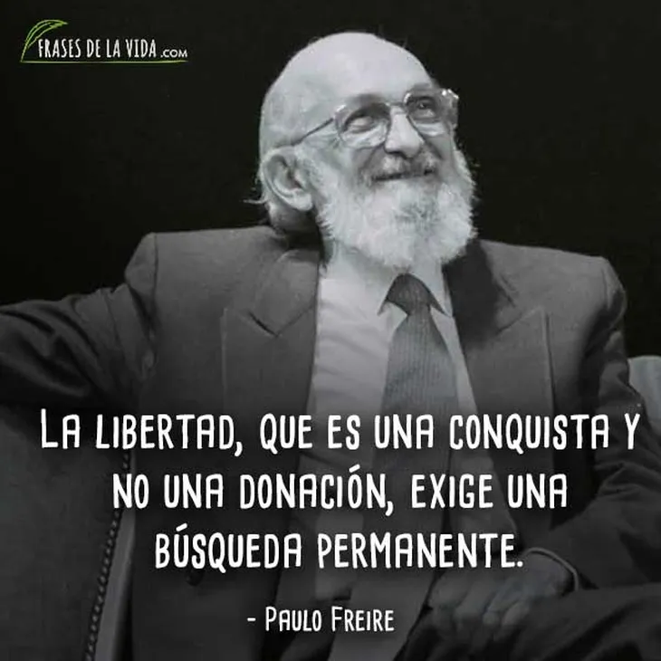 401 103274 - Paulo Freire Frases