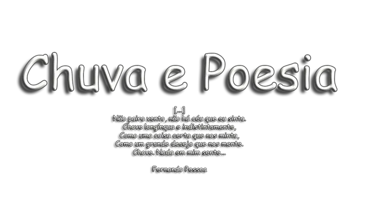 4146 55829 - Poema Chuva