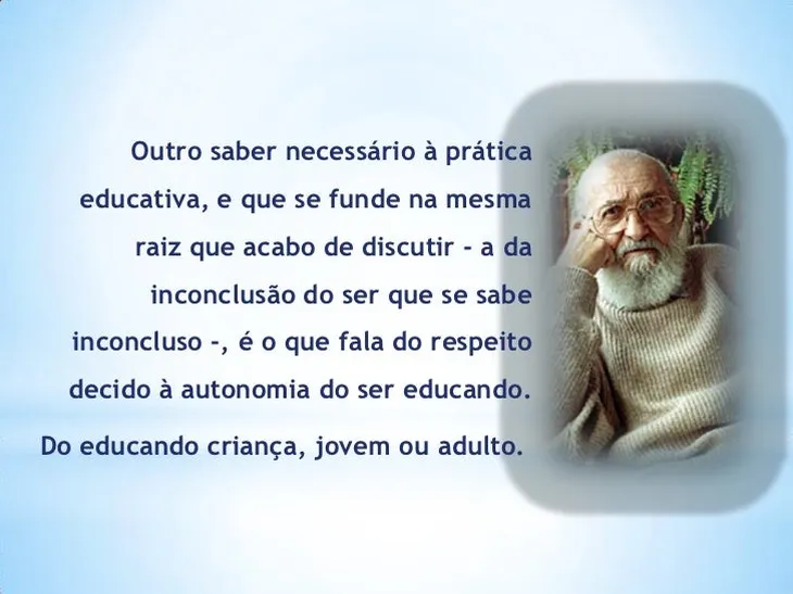 4355 50543 - Paulo Freire Citações