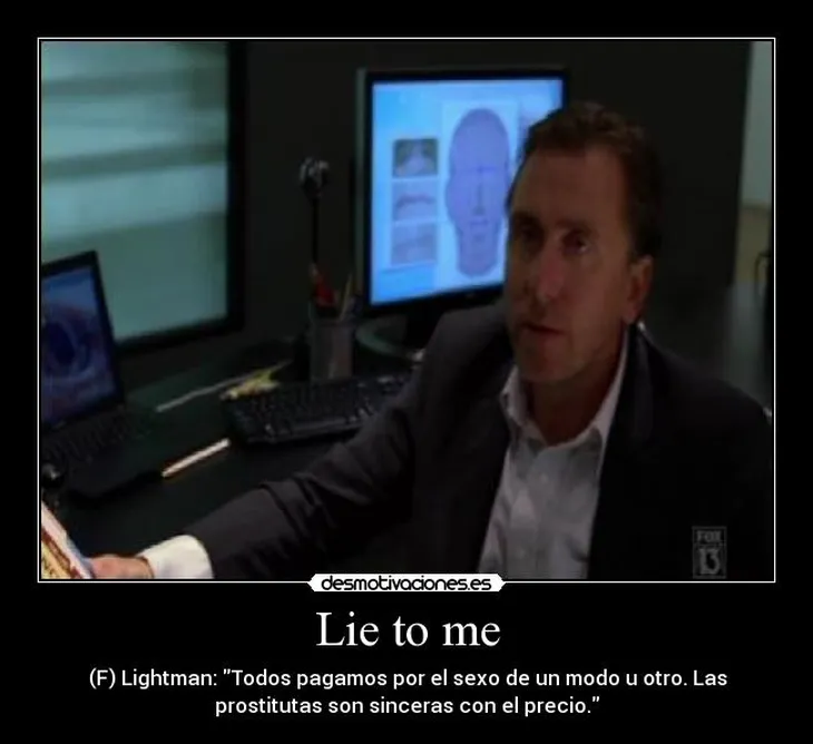 4401 89366 - Frases Lie To Me