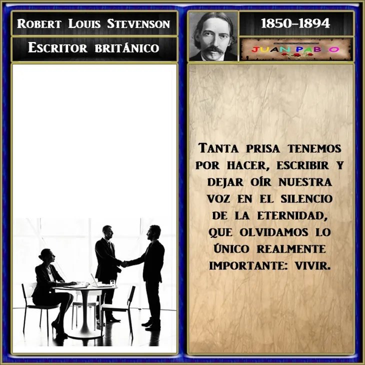 49 840 - Robert Louis Stevenson Frases