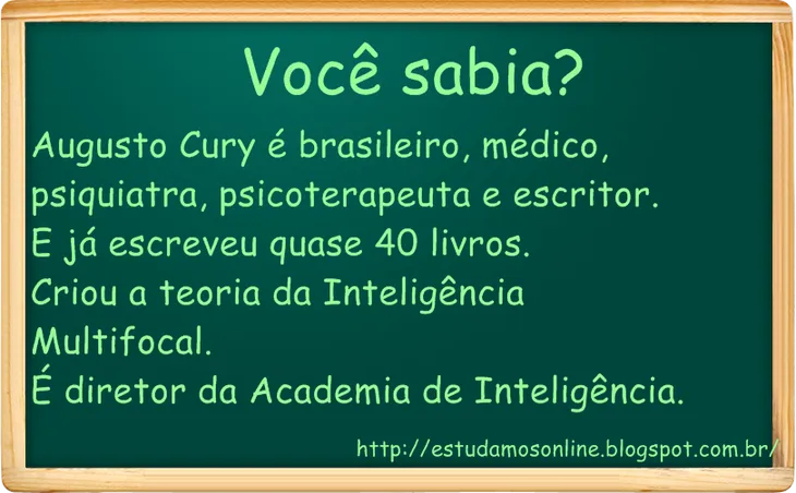 4944 5490 - Frases De Augusto Cury
