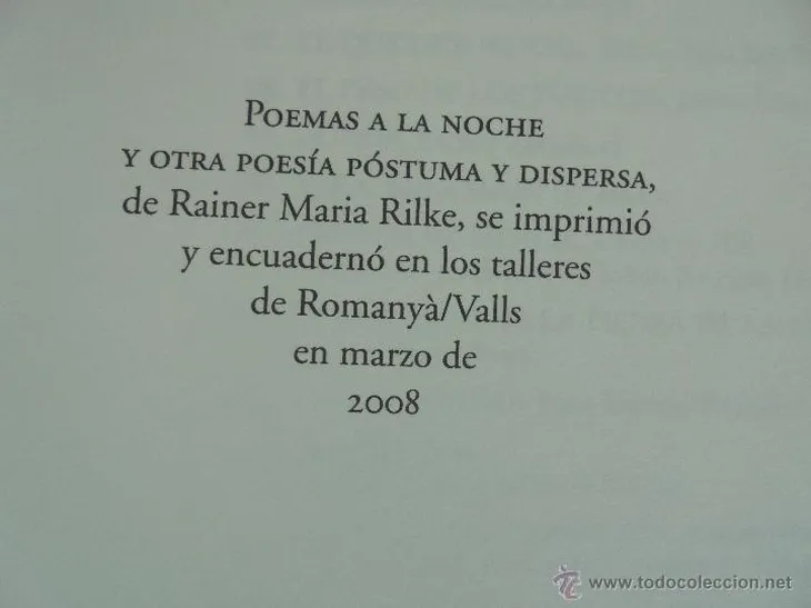5102 73640 - Rilke Poemas