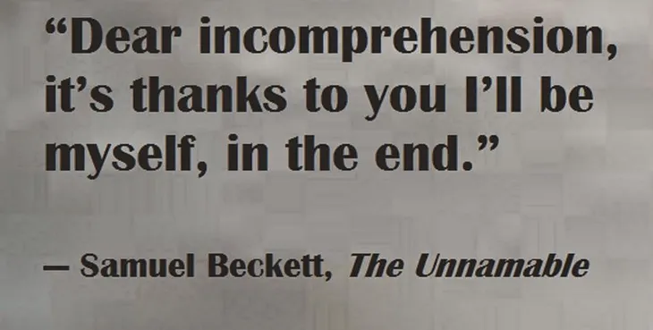 5392 101897 - Samuel Beckett Frases