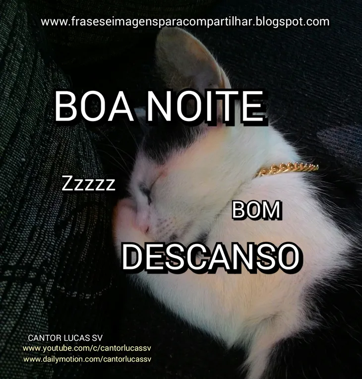 5556 1317 - Boa Noite Bom Descanso