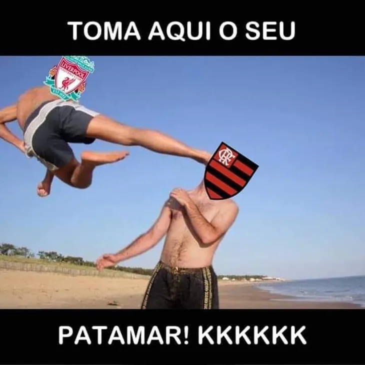 5757 110002 - Memes Do Flamengo E Liverpool