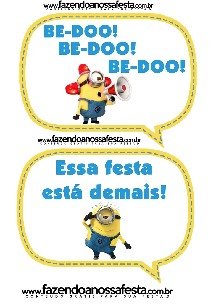 5870 49846 - Frases Dos Minions