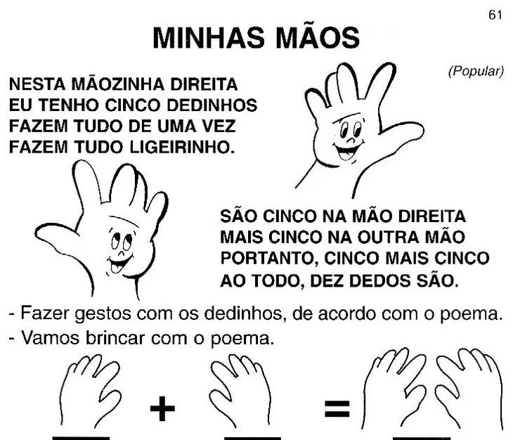 588 62190 - Mãos Poema