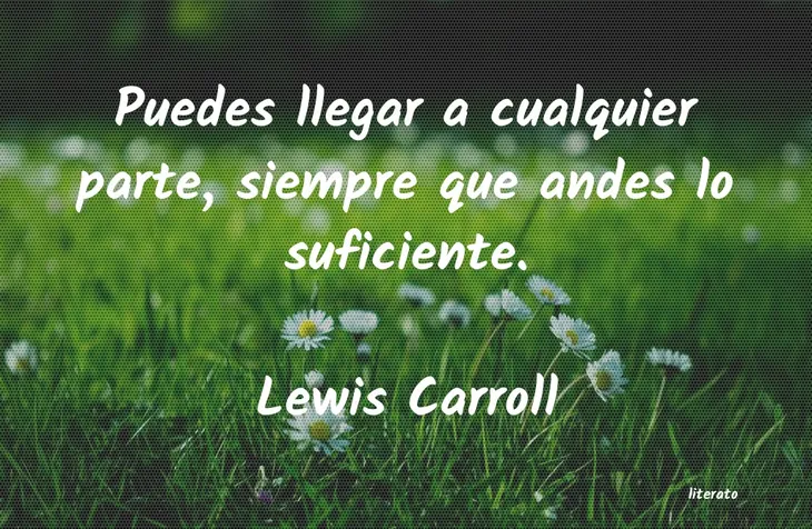 5956 104596 - Lewis Carroll Frases