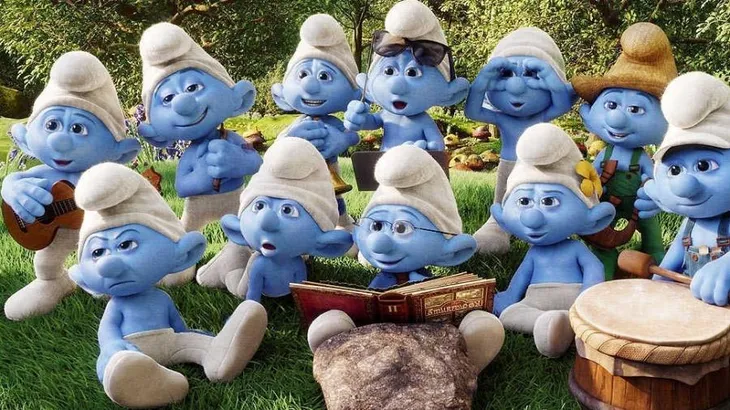 6064 94785 - Filme Smurfs