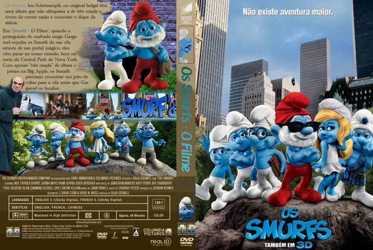 6064 94791 - Filme Smurfs