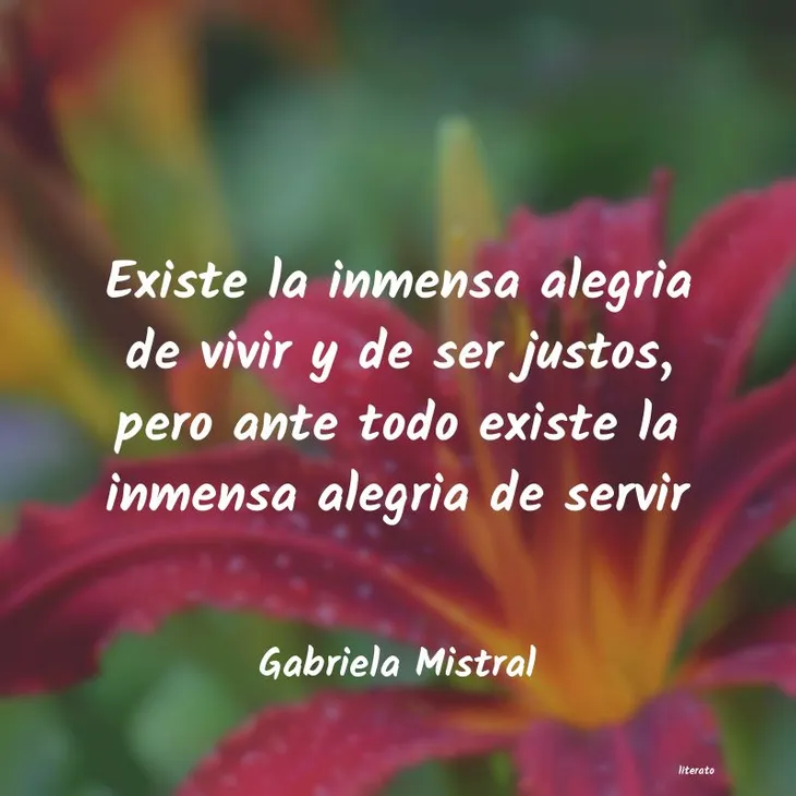 61 62316 - Gabriela Mistral Frases