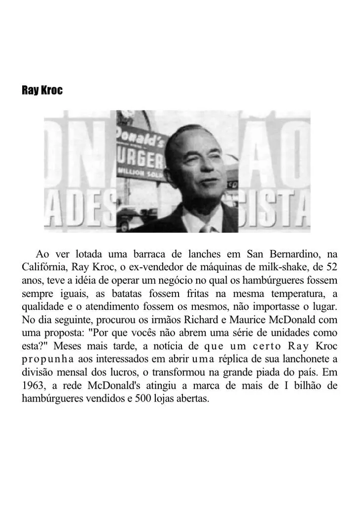 6194 114536 - Ray Kroc Frases