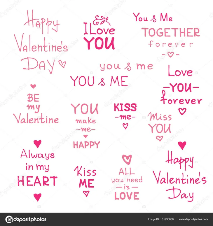 6278 21001 - Valentine's Day Frases
